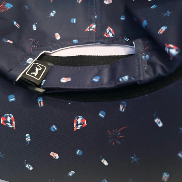 PGA Tour Patriotic Golf Ball Cap NWT - Picture 2 of 4